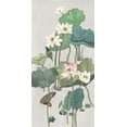 thumbnail image 2 of Wang, Melissa 9x14 White Modern Wood Framed Museum Art Print Titled - Lotus Pond II, 2 of 4