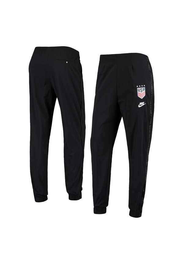 USWNT Nike Women's Woven Track Performance Pants - Black