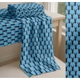 thumbnail image 6 of Soimoi Blue Cotton Voile Fabric Stencil Elk Mount Face Print Fabric by the Yard 56 Inch Wide, 6 of 7