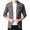 Grey, variant on Vedolay Mens Cardigan Sweater Slim Fit Shawl Collar Cardigan Sweater Black,3XL