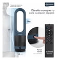 thumbnail image 2 of Ventilador Calentador 2 En 1 Sin Aspas Silencioso Esquimal Color Azul Marino, 2 of 8