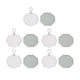 thumbnail image 5 of Caja para soplos de maquillaje contenedor octogonal gris de 5 piezas con estilo para soplos de polvo a prueba de polvo para viajes ANGGREK Otros, 5 of 8