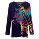 thumbnail image 4 of Tops de mujer Invierno Estampado de animales Botón Sudadera Pullover Tops Fridja  hkj1973, 4 of 5