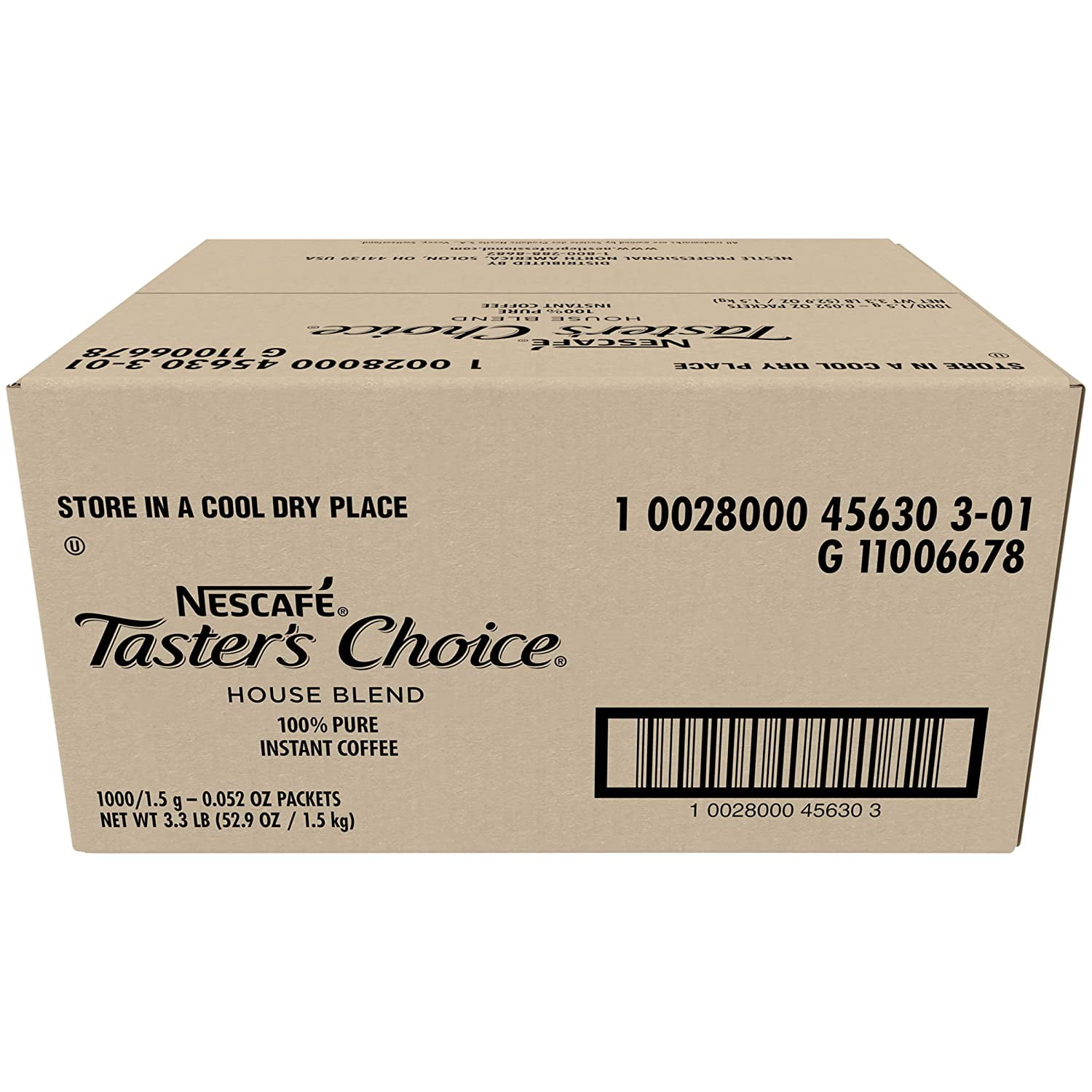 Nescafe Instant Coffee Packets Taster S Choice Light Roast 1 5 G Singles Bulk Pack Of 1000 Walmart Com Walmart Com Nescafe Instant Coffee Packets Taster S Choice Light Roast 1 5 G Singles Bulk Pack Of 1000 Walmart Com Walmart Com