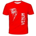 thumbnail image 1 of Skull 3D Print T Shirt For Children Summer Breathable Polyester Round Neck Loose Short Sleeve Streetwear Tops Kids Clothing Casu9T Gong Bohan LED, 1 of 2