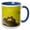 Blue/White, variant on 3drose, South Dakota, Custer State Park. Young Prairie Dogs at Den., 11oz Magic Transforming Mug