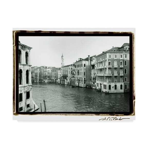 Trademark Fine Art 'Waterways of Venice XII' Canvas Art by Laura DeNardo