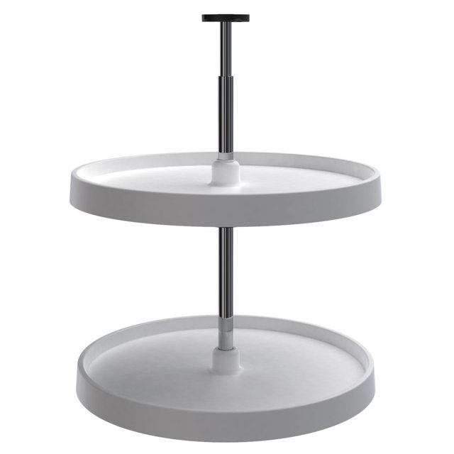 Rev-A-Shelf 20" Full-Circle 2-Shelf Lazy Susan for Corner Wall Cabinets, 3072-20-11-52