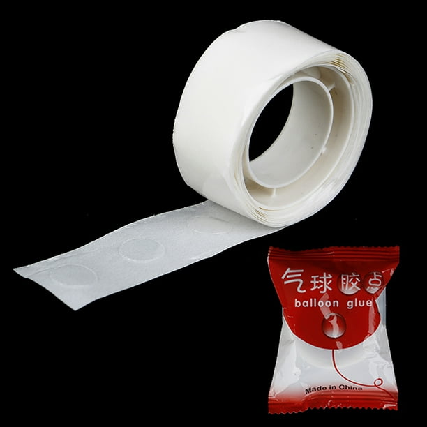 100pcs Rol Balloons Glue Adhesive Fixed Clip Double Sided Stick Tape Party Decor Walmart Com Walmart Com