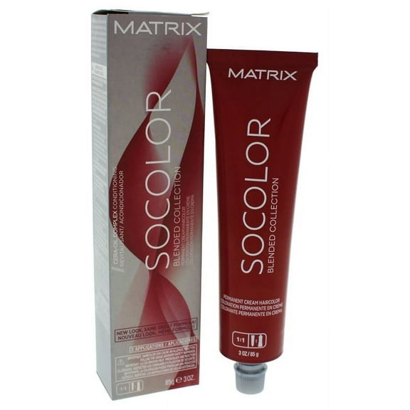 Matrix SoColor Blended Collection Permanent Creme Haircolor - 5NA Med Brown Neutral Ash
