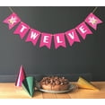 thumbnail image 2 of Inkdotpot I Am TwelvePre StrungParty Supplies For BoyPaper Banner UnicornBirthday Confetti Birthday Streamers, 2 of 4