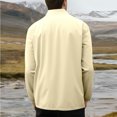 thumbnail image 4 of yuCgh Men's Cycling Rain Jacket, Running Bike Windbreaker Lightweight Jacket, Waterproof for Outdoor Sports and Hiking,Yellow M, 4 of 5