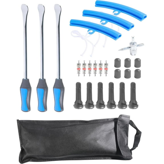 Motorcycle Tire Changer,Car Accessories Motorcycle Tire Spoons,Dirt Bike Tire Changing Spoons Tool Lever Steel Spoons Kit,Suitable for Motorcycles,Bicycles,Off-Road Vehicles,Scooters