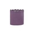 thumbnail image 1 of 8 x 8 in. Mode Crochet Basket with Trim, Lavender, 1 of 1