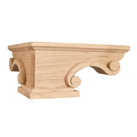 Hardware Resources PFCS2-CH Scrolled Corner Pedestal Foot