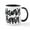 White/Black Inside, variant on CafePress - Melanin Poppin - 11 oz Ceramic Mug - Novelty Coffee Tea Cup