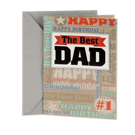 Hallmark Birthday Card to Father (Best Kind of (Animation Throwdown Best Cards)
