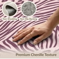 thumbnail image 6 of ODIKA Pink Cheetah Print Leopard Spotted Zebra Stripe Tiger Border for Master Suite, California King, Under Bed, Foldable Easy Care, 6 of 7