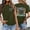 Army Green, variant on Graphic Tees for Women Graphic Print Short Sleeve T Shirt with Everyday Wear Comfort Casual Crew Neck Top for Women’s Wardrobe Green 3XL