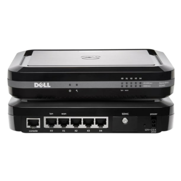DELL SonicWALL SOHO Firewall Appliance 2x400MHz cores, 5x1GbE