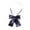 Purple, variant on Kids Students Bow Tie Sailor Suit Bowknot Plaid Bowtie for Anime Cosplay Uniform Costume Accessories
