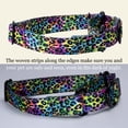 thumbnail image 5 of Country Brook Petz® Electric Leopard Reflective Martingale Dog Collar, Small, 5 of 7