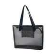thumbnail image 1 of Bolsa de malla para maquillaje y cosméticos, bolsa de viaje para artículos de tocador, de malla para mujeres, hombres, viajes de negocios informales, 43x13x30cm, 1 of 8