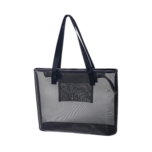 Bolsa de malla para maquillaje y cosméticos, bolsa de viaje para artículos de tocador, de malla para mujeres, hombres, viajes de negocios informales, 43x13x30cm