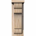 thumbnail image 2 of 5 1/2"W x 8"D x 16"H New Brighton Smooth Corbel w/Backplate, Douglas Fir, 2 of 9