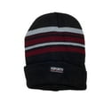 thumbnail image 5 of 4 Pack Men's Thermal Fleece Lined Winter Insulated Cuff Beanie Hat (Style 3), 5 of 6