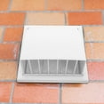 thumbnail image 3 of HOMEMAXS  Windshield Air Vent Grille Cover Grates for Home Floor Exhaust Dryer Machine White, 3 of 8