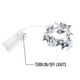 thumbnail image 4 of Guirnalda de luces decorativas Silver Buffalo Hello Kitty Kuromi, 4 of 7