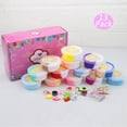 thumbnail image 2 of Mantequilla Slime Kit GHFEOOHN Unicorn de doble color, paquete de 13, 2 of 6