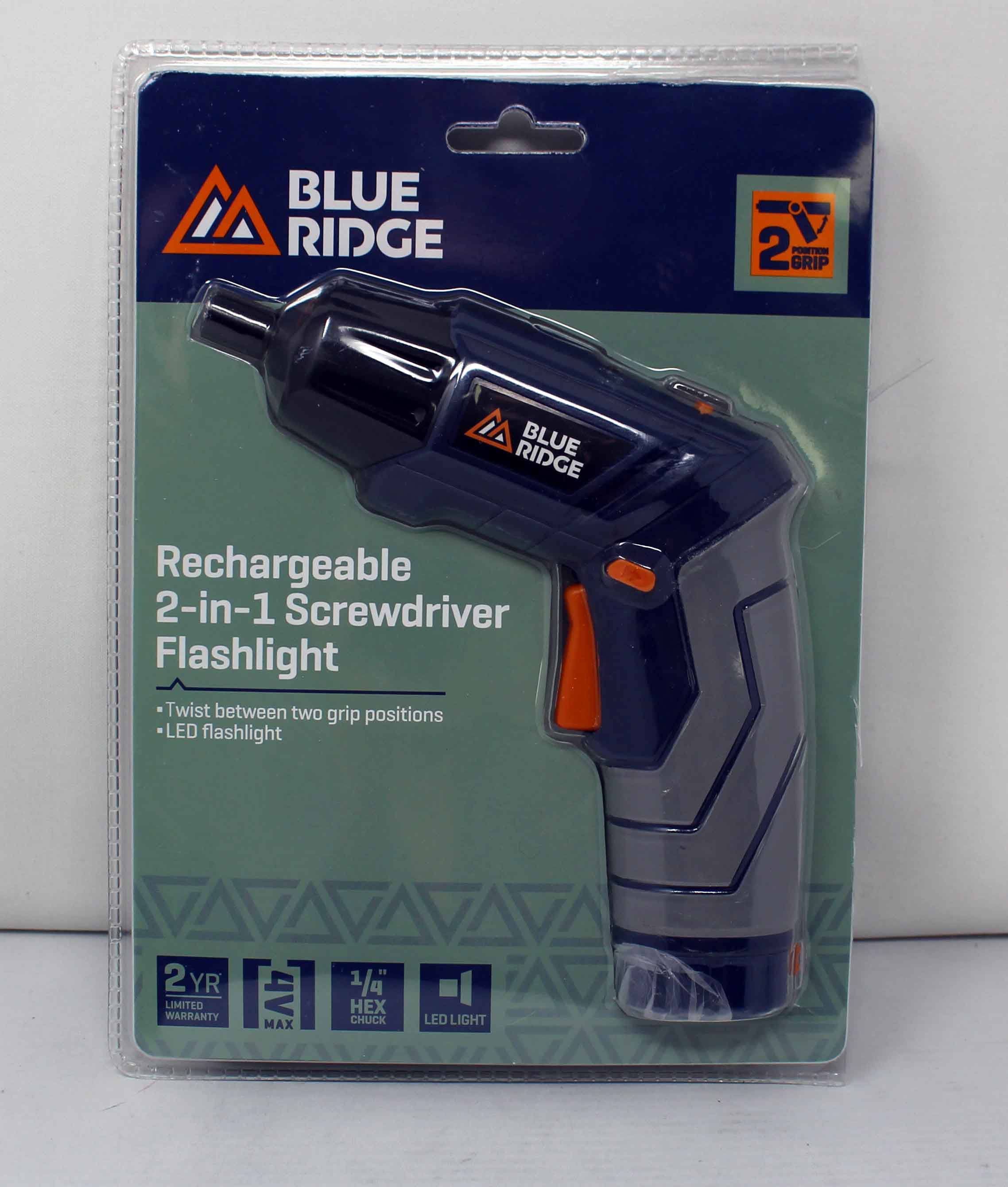 Blue Ridge Rechargeable Screwdriver 
