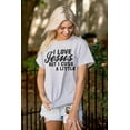 thumbnail image 4 of I Love Jesus But I Cuss a Little Women's Plus Size Graphic Tee Brisco Brands 4X, 4 of 5