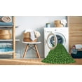 thumbnail image 2 of Ahgly Company Machine Washable Indoor Round Transitional Deep Emerald Green Area Rugs, 3' Round, 2 of 7