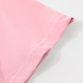 thumbnail image 5 of Girls Casual Homewear Dress Loose Fit Crewneck Short Sleeve Nightgown Dresses Kids Comdy Color Block Loungewear 4-13 Years, 5 of 6