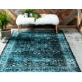 thumbnail image 5 of Unique Loom Imperial Collection Area Rug - Bosphorus (2' x 3' 1" Rectangle Black and Blue/Black), 5 of 6