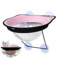thumbnail image 1 of Cat Hammock Creative Window-Mounted Suction Cup Cat Perch Bed Cat Hanging Bed, 1 of 10
