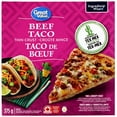 thumbnail image 1 of Pizza à croûte mince Taco de bœuf Great Value, 1 of 4