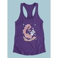thumbnail image 3 of Secretly A Mermaid Racerback Tank Women -Smartprints Designs, Female Large, 3 of 4