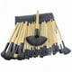 thumbnail image 2 of 32 PCS Makeup Brush Set Professional + Black Leather Bag, 2 of 4