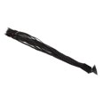 thumbnail image 4 of Helmet Dreadlocks, Fashionable Motorcycle Helmet Braids High Temperature Fiber  Colorful  For Individual Preference For Most Helmet Black, 4 of 8