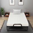 thumbnail image 4 of Patiojoy Lit Pliant avec Matelas en Mousse Mémoire Lit d'Appoint Pliant Lit de Jour, 4 of 10