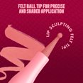 thumbnail image 5 of NYX Professional Makeup Lip Lingerie Lip Liner Stain, Waterproof Lip Color, Cuff Me, 0.03 fl oz, 5 of 11