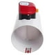 thumbnail image 1 of HVAC 160mm Air Damper Valve Electric Motorized Check Valve for 6 Inch Ventilation Solenoid Valve with Actuator 220V Banmo, 1 of 5