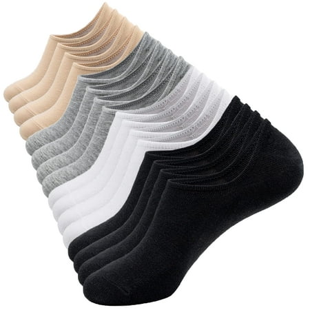 

YZKKE No Show Socks Womens Low Cut Ankle Socks Non Slip Casual Invisible Short Flat Boat Line Sock 8Pairs