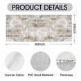 thumbnail image 5 of Washable Kitchen Runner Rug 2x5 ft, Modern Abstract Textured Kitchen Runner Rug, Non Slip Soft Low Profile Rug with PVC Backing for Kitchen Sink, Hallway & Laundry Room, 5 of 6