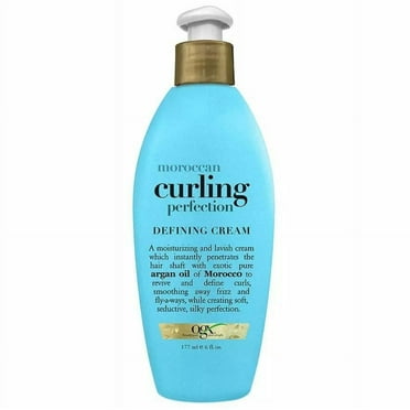 Ogx Renewing Moroccan Argan Oil Curling Perfection Defining Cream 6 Ounce