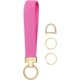 thumbnail image 1 of Llavero de pulsera elástico, bonito llavero, cordón de muñeca tela para llaves de coche con 3 llaveros y anillo en D, 1 of 4